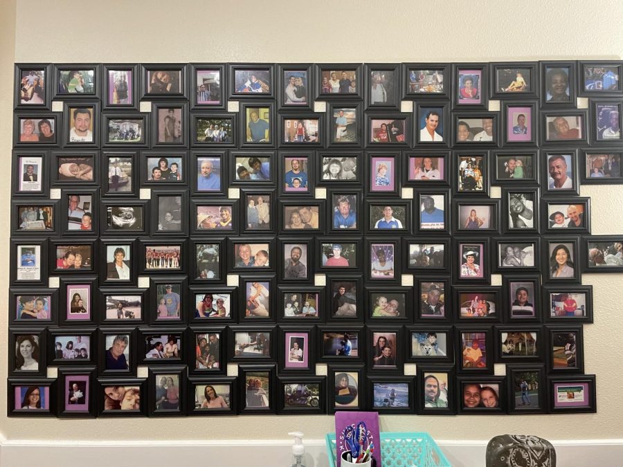 Suncoast Kids Place wall of loved ones.