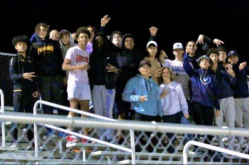 Heres a memory from: The varsity soccer game from last year