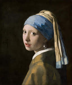 ‘Girl with a pearl earring’ Painted by Johannas Vermeer dated to 1665 
