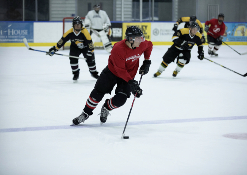Local League play at AdventHealth Center Ice