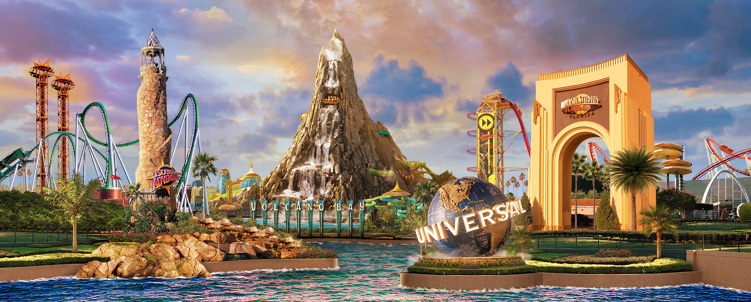 Universal Studios will be adventured on April 