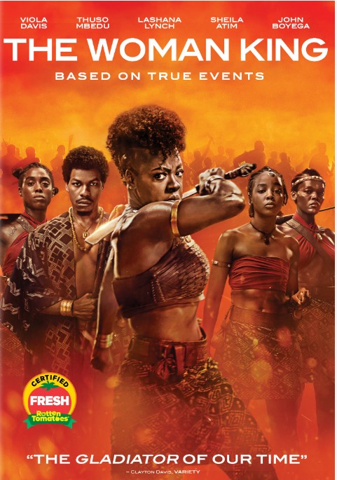The Movie The Woman King starring Viola Davis, Thuso Mbedu, Lashana Lynch, Sheila Atim, John Boyega